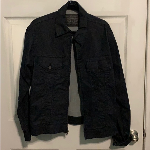 levi's line 8 jacket black